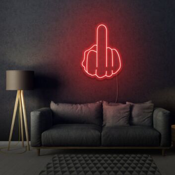 Fuck You Neon Bold and Direct Statement