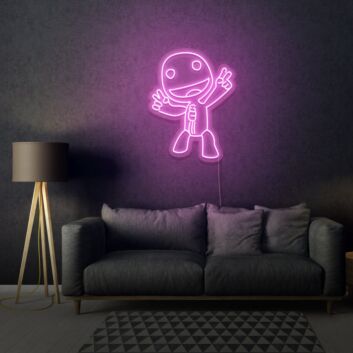 Silly Cartoon Neon Playful and Imaginative