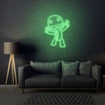 Silly Cartoon Neon Playful and Imaginative
