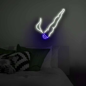 Lit Cigarette  Neon Sign