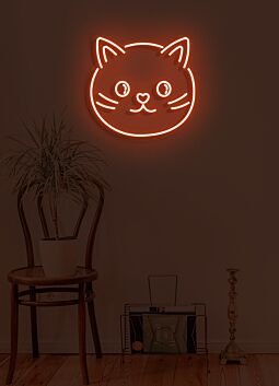 Cat Neon Whimsical Charm for Feline Lovers