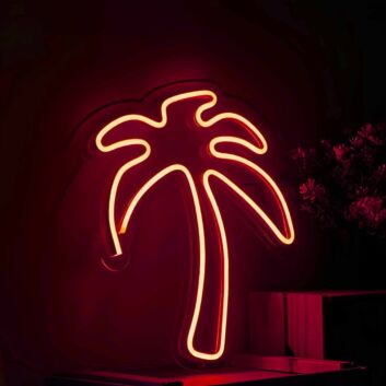 Palm Neon Tropical Escape in Radiant Light