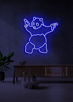 Panda Neon Adorable Glow for Wildlife Lovers