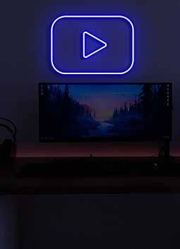 Play Neon Invitation to Engage and Enjoy