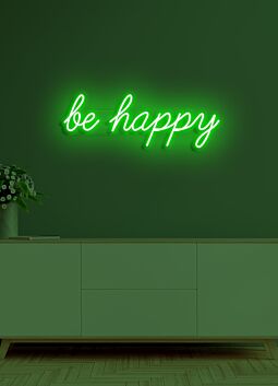 Be Happy Neon Smiles for Joyful Interiors