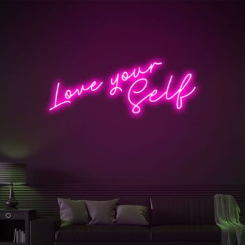 Love Your Self Self-Love Neon for Personal Spaces
