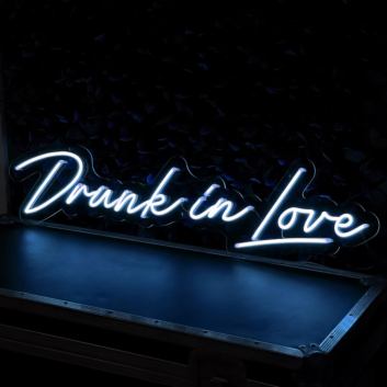 Drunk in love Immerse in Romantic Ambiance with Neon
