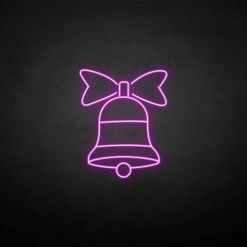 &#39;Marry Christmas Bell&#39; neon sign