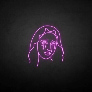 39; The virgin tears 39; neon sign