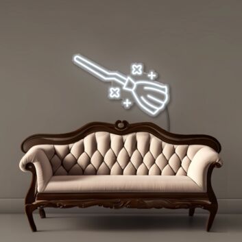 Broom Stick Neon Signs