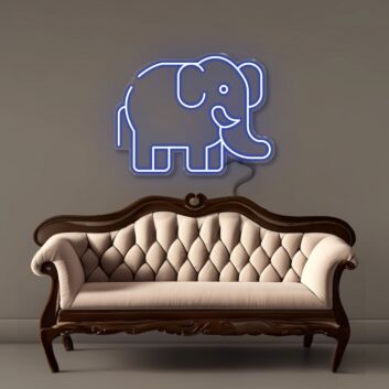 Elephant Led Neon