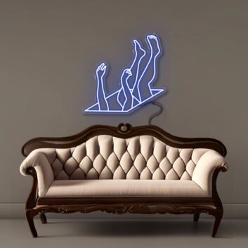 Falling Led Neon Signs