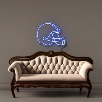 Football Helmet Led Neon