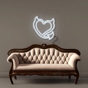 Heart Devil Neon Signs