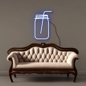 Mason Jar Neon Signs