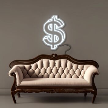 Money Led Neon Signs