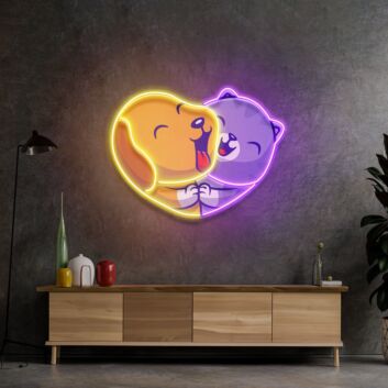 Heart Of Joy Led Neon Sign Light Pop Art