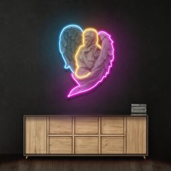 Angel Led Neon Acrylic Artwork