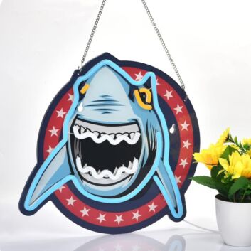 Deep Sea Shark Led Neon Sign Light Pop Art