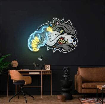 Anime Dog Led Neon Sign Light Pop Art
