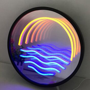 Radiant Sunrise 3D Mirror Effect