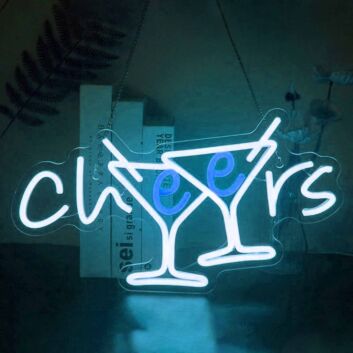 Festive Cheers Neon Sign