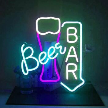 Customize Beer Bar Neon Light