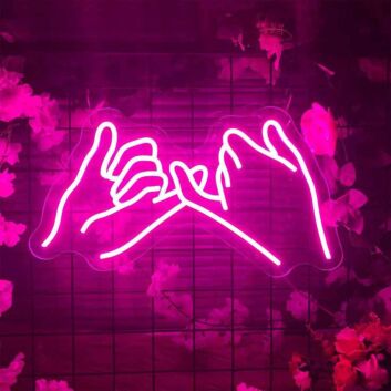 Pinky Promise Neon Sign