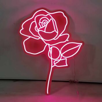 Romantic Rose Neon Sign