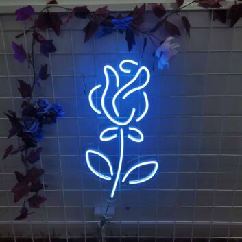 Blooming Rose Neon Sign