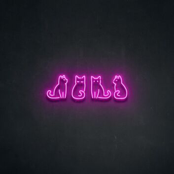 Kitty Neon Sign for Cute and Playful Decor