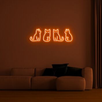 Kitty Neon Sign for Cute and Playful Decor