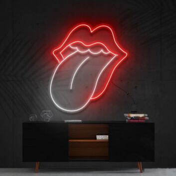 Rolling Stones Multicolour Neon Sign for Music Lovers and Fans
