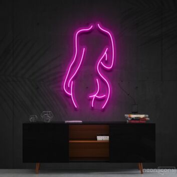 Body Outline Neon Sign for Artistic and Unique Decor