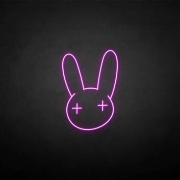 Rubbit 2&#39; neon sign