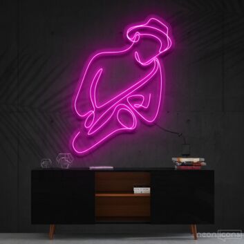 Jazz Vibes Neon Sign for Music Lovers and Relaxing Spaces