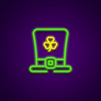 St Patricks Neon Sign for Festive and Irish Decor