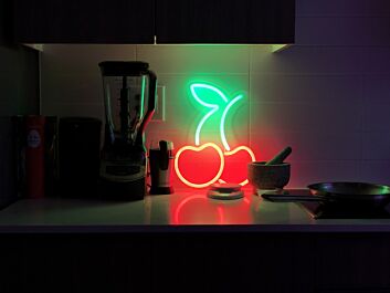 Cherry Neon Sign for Fun and Whimsical Decor
