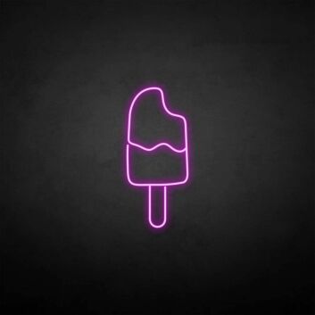 Ice cream2&#39; neon sign