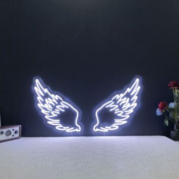 Angel Wings V1 Neon Sign for Spiritual and Peaceful Spaces