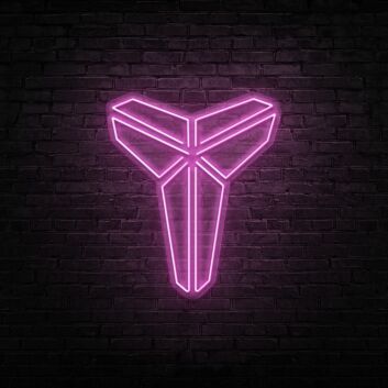 Kobe Neon Sign for Sports Lovers and Fans