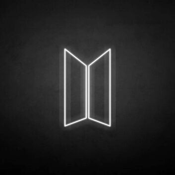 Mirror Gate&#39; neon sign