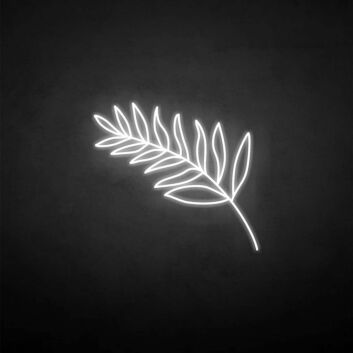 Olive branch&#39; neon sign