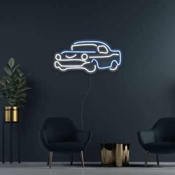 Chevy Car Neon Sign for Car Enthusiasts