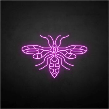 &#39;Wasp&#39; neon sign