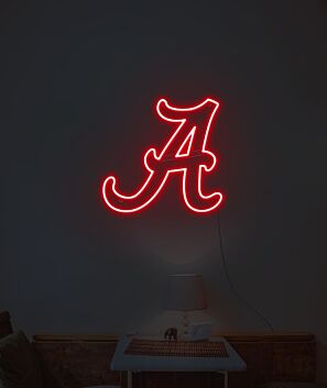 Alabama Crimson Tide Neon Sign for Sports Fans