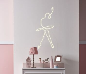 Ballet Dancer Neon Sign for Dance Enthusiasts