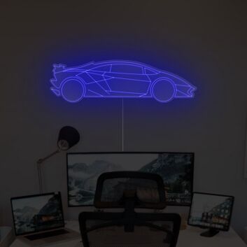 Lamborghini Car Neon Sign for Car Enthusiasts