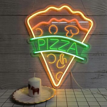 Pizza Neon Sign for Pizza House Restaurants