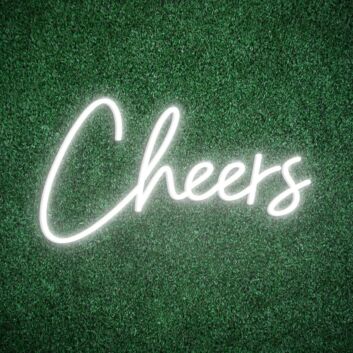 Cheers LED Neon Sign Light for Celebratory and Social Spaces
